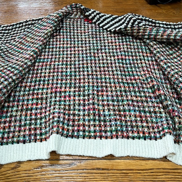 net.153 chenille cardigan sweater. Open front style. Size S/M (oversized) - Picture 4 of 12